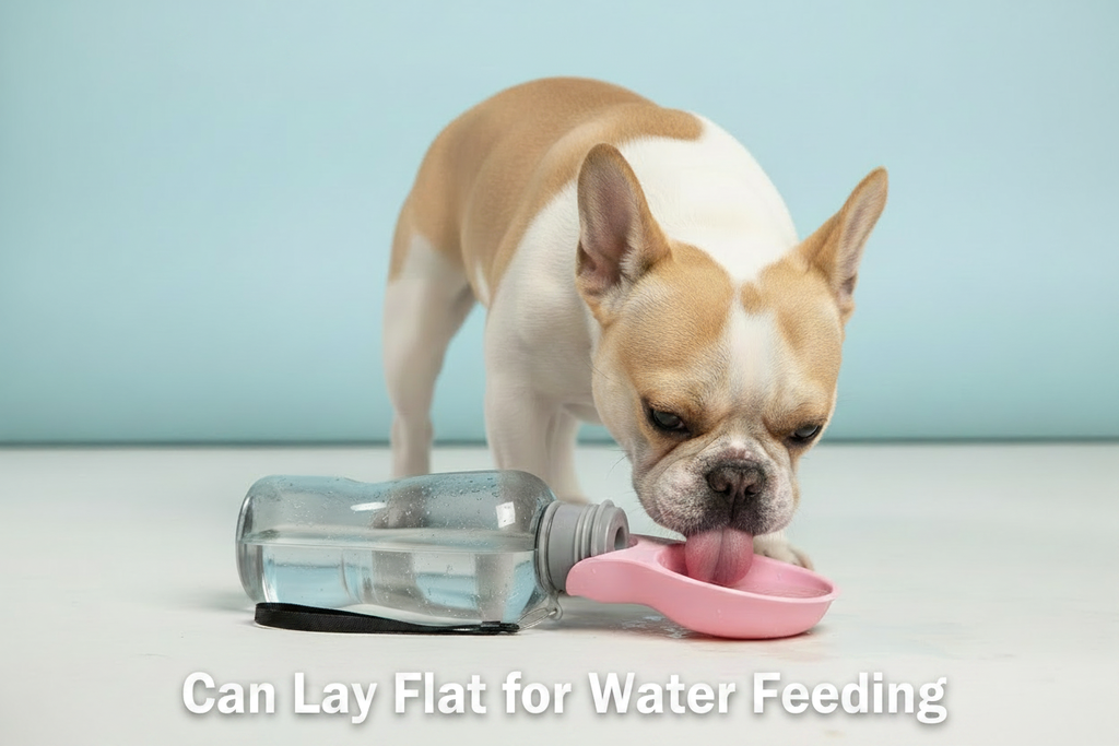 Dog Water Bottle - Fun Font