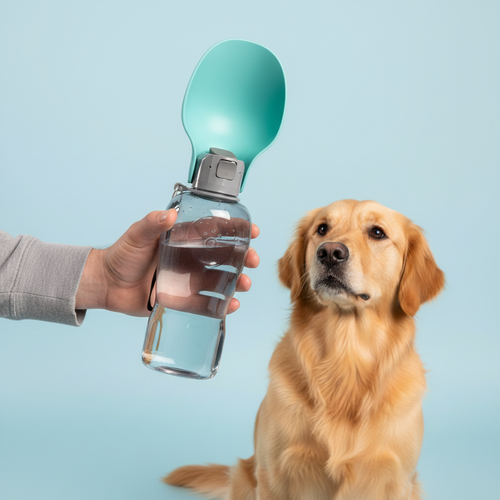 Dog Water Bottle Lifestyle